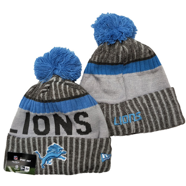 NFL Detroit Lions Knit Hats 014